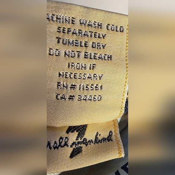 7 For All Mankind Jeans, A Pocket. Bootcut Flair,  Low Rise, 24 " Waist - Picture 10 of 14